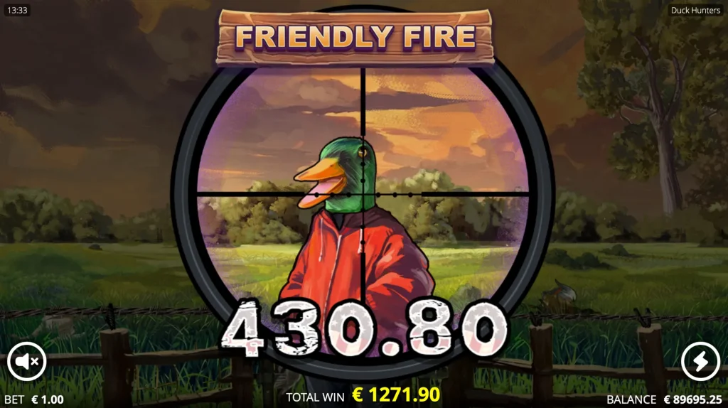 Duck Hunter Slot: Big Win