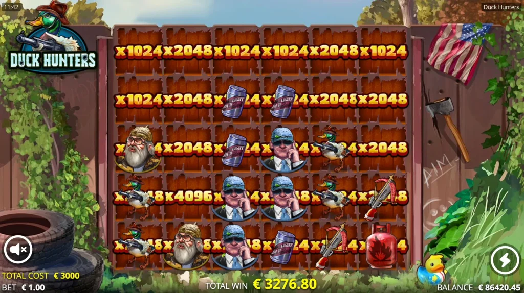 Duck Hunter Slot: Day 1024 Spins