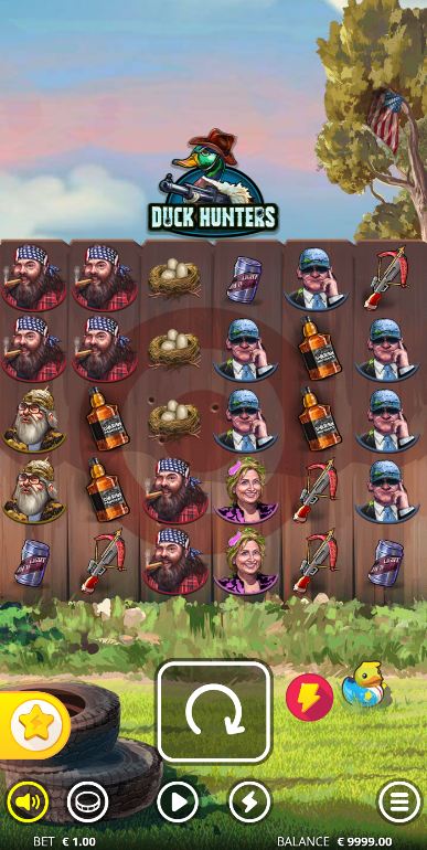 Duck Hunter Slot: mobile screen